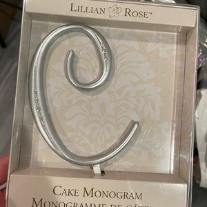 NEW in Box - Cake topper - C